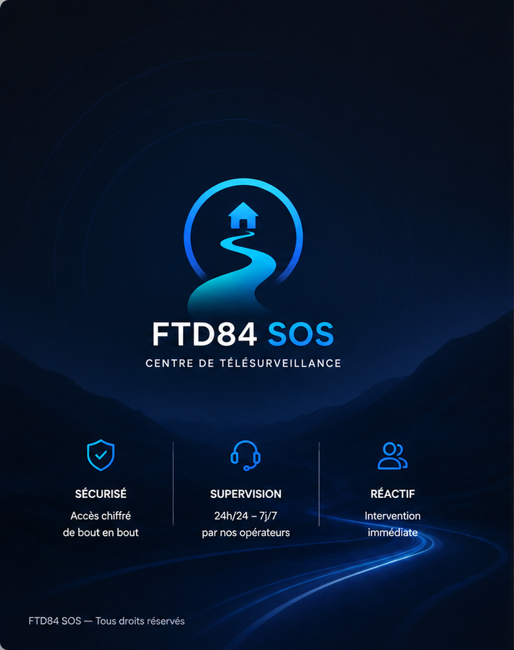 FTD84 SOS centre de télésurveillance